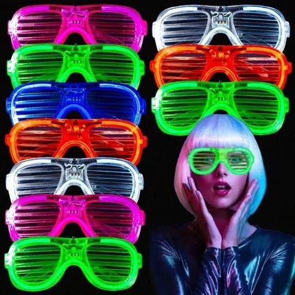 Seasonal Luminous LED Neon Sunglasses Party Essentials - Party Essentials - Top Party - Mad Fly Essentials