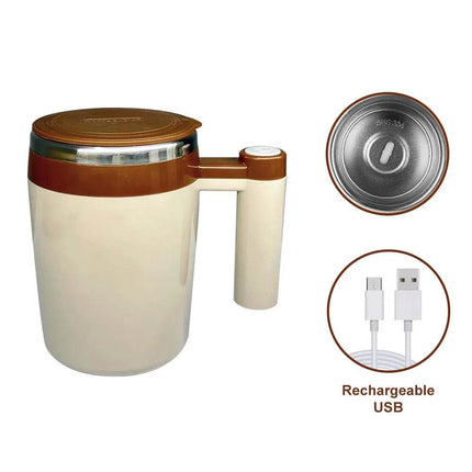 Self - Stirring USB Rechargeable Coffee Mug - Coffee Mug - NewB - Mad Fly Essentials