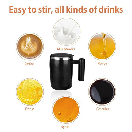Self - Stirring USB Rechargeable Coffee Mug - Coffee Mug - NewB - Mad Fly Essentials