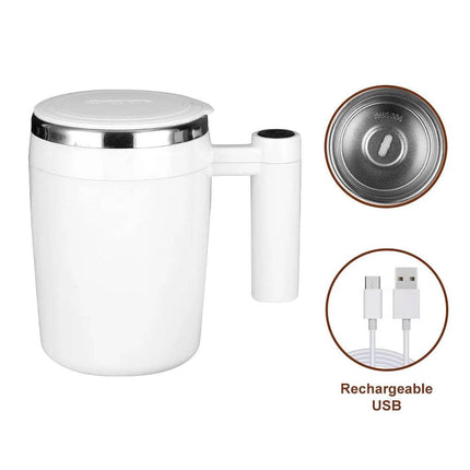 Self - Stirring USB Rechargeable Coffee Mug - Coffee Mug - NewB - Mad Fly Essentials