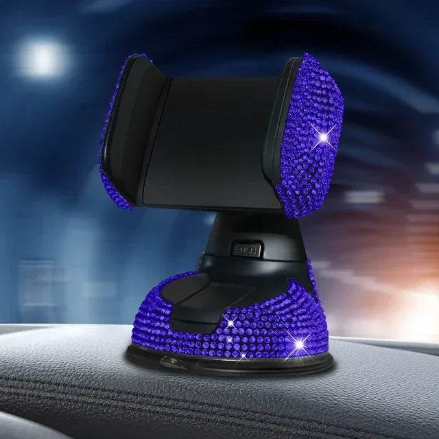 Sequin Car Interior Rotatable Phone Holder Auto Essentials - Auto Essentials - Baisher - Mad Fly Essentials
