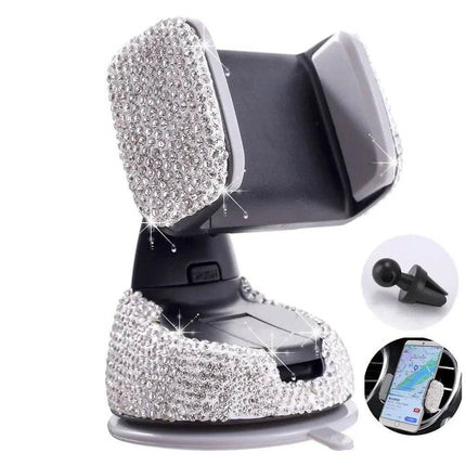 Sequin Car Interior Rotatable Phone Holder Auto Essentials - Auto Essentials - Baisher - Mad Fly Essentials