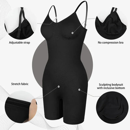 Shapewear Women Tank Top Tummy Control Full Body Shaper - Shapewear - Suit Set - Mad Fly Essentials