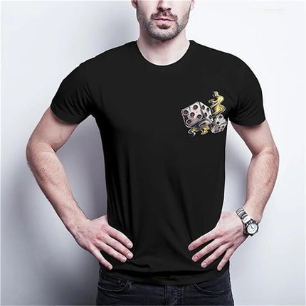Shirt Men All Over Poker 3D Graphic King Spades Shirt - Shirt - GUILAN - Mad Fly Essentials