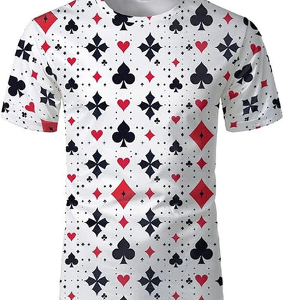 Shirt Men All Over Poker 3D Graphic King Spades Shirt - Shirt - GUILAN - Mad Fly Essentials
