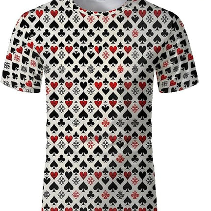 Shirt Men All Over Poker 3D Graphic King Spades Shirt - Shirt - GUILAN - Mad Fly Essentials