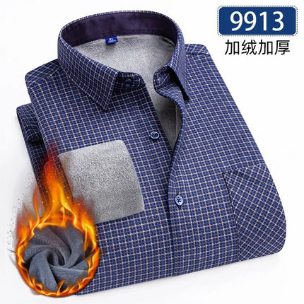Shirt Men Fashion Brushed Plaid Casual Spring Tee - Shirt - Sam Charleston - Mad Fly Essentials