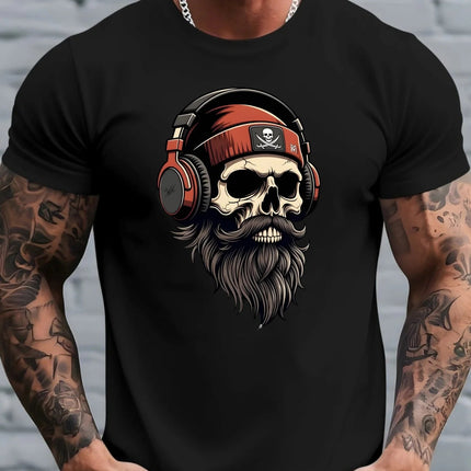 Shirt Men Funny Bearded 3D Casual Tee - Shirt - Beach Fellow - Mad Fly Essentials