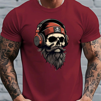 Shirt Men Funny Bearded 3D Casual Tee - Shirt - Beach Fellow - Mad Fly Essentials