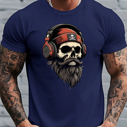 Shirt Men Funny Bearded 3D Casual Tee - Shirt - Beach Fellow - Mad Fly Essentials