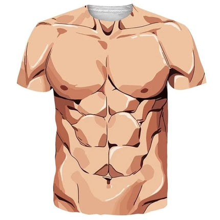 Shirt Men Funny Seasonal 3D Muscle Tee - Shirt - Nifineo - Mad Fly Essentials