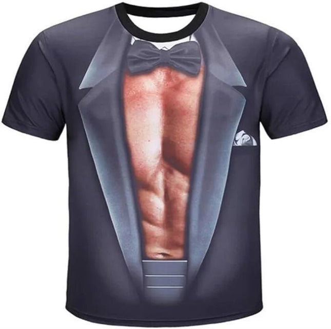 Shirt Men Funny Seasonal 3D Muscle Tee - Shirt - Nifineo - Mad Fly Essentials