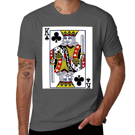 Shirt Men King of Hearts Poker Card T-Shirt - Shirt - GUILAN - Mad Fly Essentials