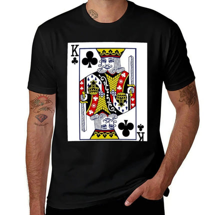 Shirt Men King of Hearts Poker Card T-Shirt - Shirt - GUILAN - Mad Fly Essentials