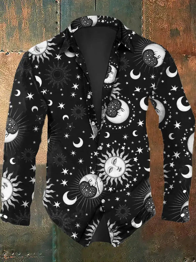 Shirt Men Long Sleeve Alien Fashion Party Apparel 3D Tee - Shirt - Jereno - Mad Fly Essentials