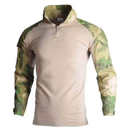 Shirt Men Sale Long Camo Tactic Paintball Tops - Shirt - Han WIld - Mad Fly Essentials