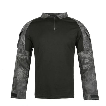 Shirt Men Sale Long Camo Tactic Paintball Tops - Shirt - Han WIld - Mad Fly Essentials