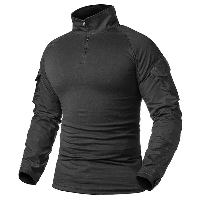 Shirt Men Sale Long Camo Tactic Paintball Tops - Shirt - Han WIld - Mad Fly Essentials