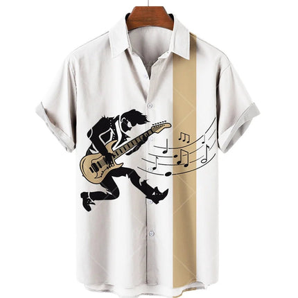 Shirt Rockstar Music Guitar Saxophone Beach Party Tee - Shirt - TrendSetter - Mad Fly Essentials