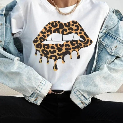 Shirt Women Short Summer Funny Graphic Tee - Shirt - UOSU - Mad Fly Essentials