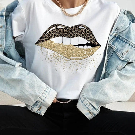 Shirt Women Short Summer Funny Graphic Tee - Shirt - UOSU - Mad Fly Essentials