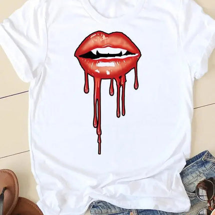 Shirt Women Short Summer Funny Graphic Tee - Shirt - UOSU - Mad Fly Essentials