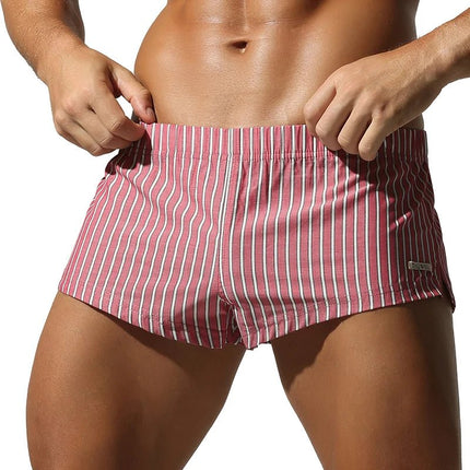 Shorts Men Arro Striped Loose Home Shorts Sleepwear - Shorts - CLEVER - MENMODE - Mad Fly Essentials