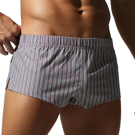 Shorts Men Arro Striped Loose Home Shorts Sleepwear - Shorts - CLEVER - MENMODE - Mad Fly Essentials