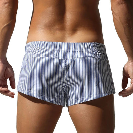 Shorts Men Arro Striped Loose Home Shorts Sleepwear - Shorts - CLEVER - MENMODE - Mad Fly Essentials
