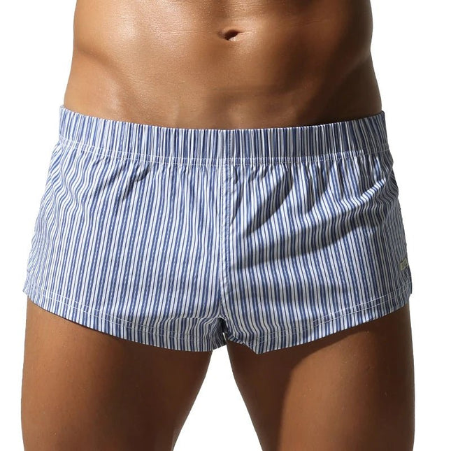 Shorts Men Arro Striped Loose Home Shorts Sleepwear - Shorts - CLEVER - MENMODE - Mad Fly Essentials
