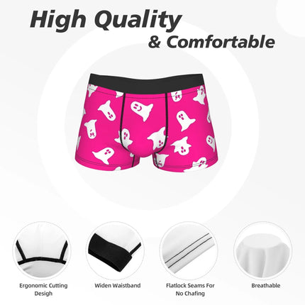Shorts Men Hipster Psychedelic Face Briefs Boxers - Shorts - Psychedelic - Mad Fly Essentials