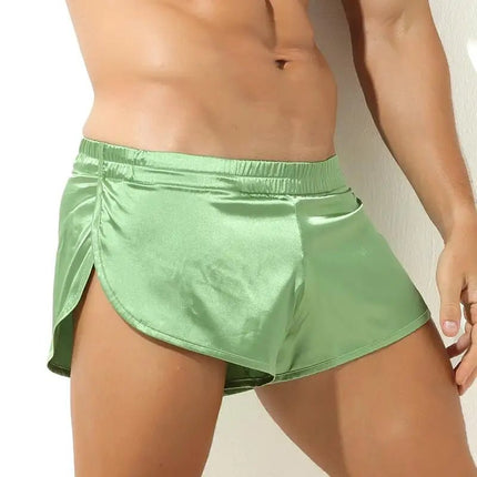 Shorts Men Pajama Soft Silky Underwear Boxers - Shorts - acm - Mad Fly Essentials