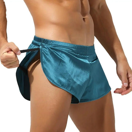 Shorts Men Pajama Soft Silky Underwear Boxers - Shorts - acm - Mad Fly Essentials