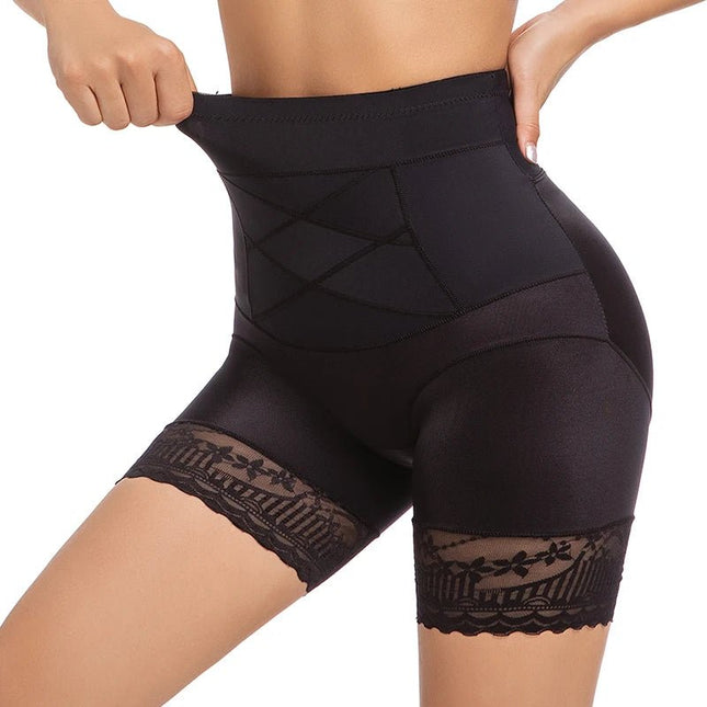 Shorts Women Black Tummy-Control Shaper - Shorts - Vaslanda - Mad Fly Essentials