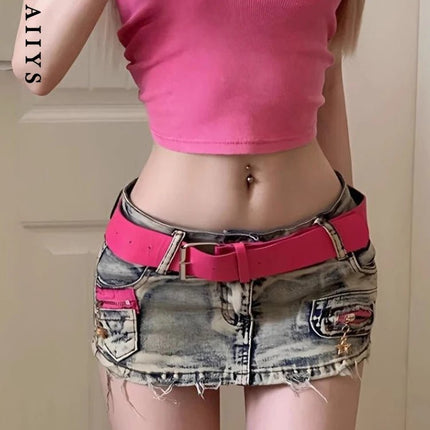 Shorts Women Sexy Vintage Y2K Denim Summer Shorts - Shorts - FCCEXIO - Mad Fly Essentials
