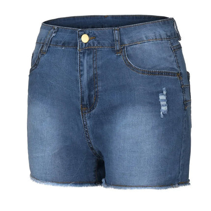 Shorts Women Slim High Waist Jean Shorts - Shorts - FCCEXIO - Mad Fly Essentials