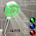 5 mode led shower A