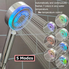 5 mode led shower B