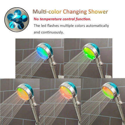 Shower Head LED Button Display Screen Handheld Temperature - Shower Head - Zloog - Mad Fly Essentials