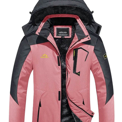 Ski Snowboard Thermal Fleece Winter Parka Women Outerwear - Outerwear - TACVASEN - Mad Fly Essentials