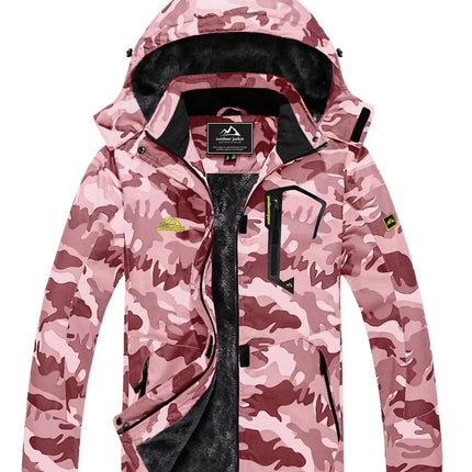 Ski Snowboard Thermal Fleece Winter Parka Women Outerwear - Outerwear - TACVASEN - Mad Fly Essentials