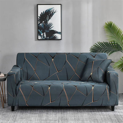 Slipcover 3D Floral Geometric Sofa Slip Covers - Slipcover - S - EMIGA - Mad Fly Essentials