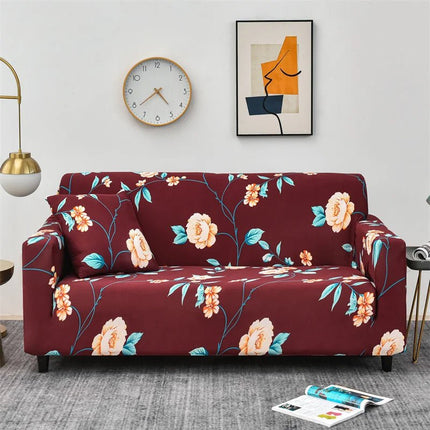 Slipcover 3D Floral Geometric Sofa Slip Covers - Slipcover - S - EMIGA - Mad Fly Essentials