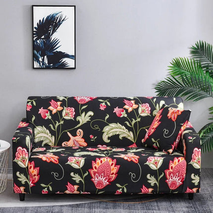 Slipcover 3D Floral Geometric Sofa Slip Covers - Slipcover - S - EMIGA - Mad Fly Essentials