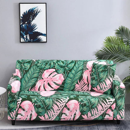 Slipcover 3D Floral Geometric Sofa Slip Covers - Slipcover - S - EMIGA - Mad Fly Essentials
