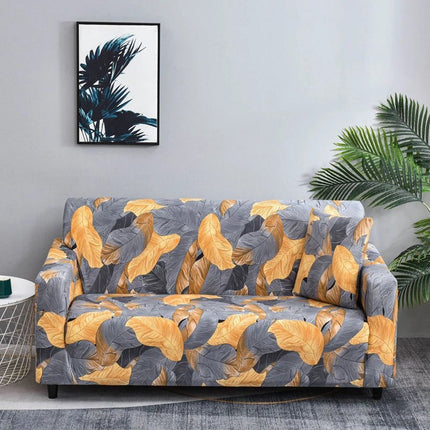 Slipcover 3D Floral Geometric Sofa Slip Covers - Slipcover - S - EMIGA - Mad Fly Essentials