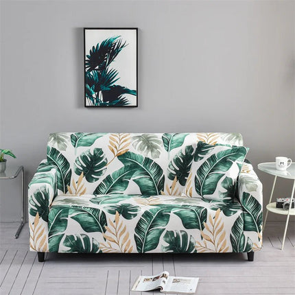 Slipcover 3D Floral Geometric Sofa Slip Covers - Slipcover - S - EMIGA - Mad Fly Essentials
