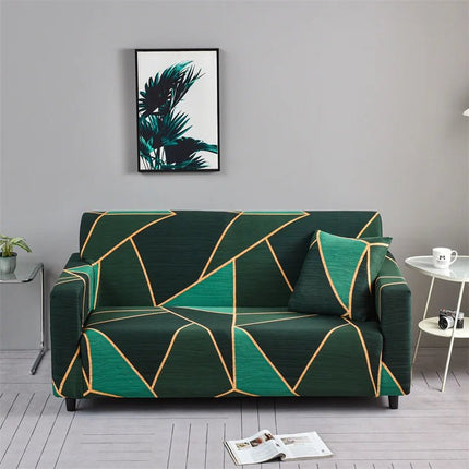 Slipcover 3D Floral Geometric Sofa Slip Covers - Slipcover - S - EMIGA - Mad Fly Essentials