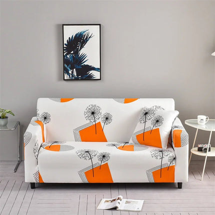 Slipcover 3D Floral Geometric Sofa Slip Covers - Slipcover - S - EMIGA - Mad Fly Essentials