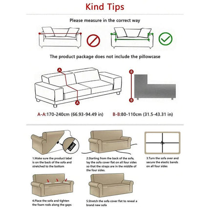 Slipcover Bohemian Stretch Sofa Office Bedroom Furniture Protector - Slipcover - bedding Outlet - Mad Fly Essentials
